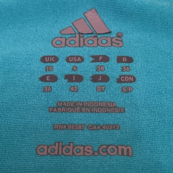 Adidas Turquoise Athletic Wear - Picture 5 of 5